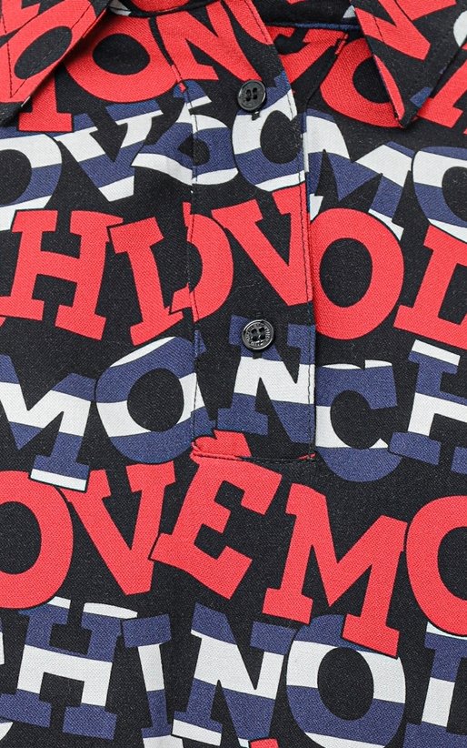 LOVE MOSCHINO-Bluza cu imprimeu grafic logo